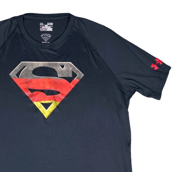 Under Armour Heatgear Superman Loose Fit Shirt Men’s Size XL - Picture 4 of 12